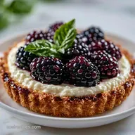 Blackberry Basil Pizza with Ricotta