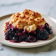 Easy Family-Size Blackberry Cobbler