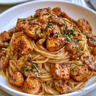 Chicken Mushroom Fall Pasta in 35 Minutes