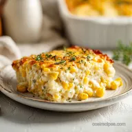 Cream Cheese Corn Casserole: Baked Creamy Side for 10 Servings