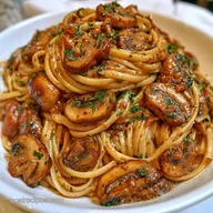 Creamy Mushroom Linguine in 20 Minutes