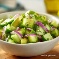 The Ultimate Healthy Cucumber Avocado Salad