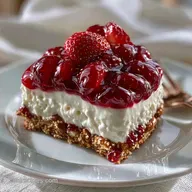 Fresh Strawberry Pretzel Salad for 12
