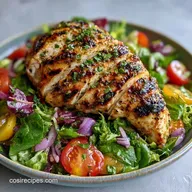Grilled Chicken Salad Bowl in 35 Minutes