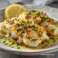 Lemon Baked White Fish for 4 Servings
