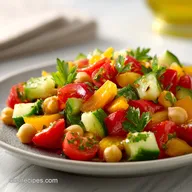 Mediterranean Salad Recipe: Fresh and Briny