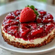 Paula Deen Strawberry Pretzel Salad