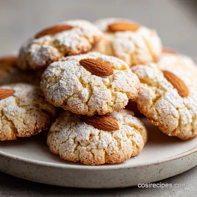 Italian Almond Cookies Recipe for 20 Cookies