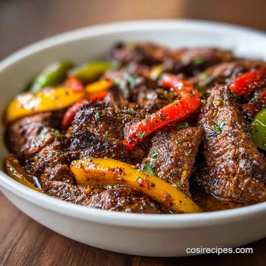 Carne Asada Marinade for 6 Servings with Fresh Citrus and Soy Recipe Card