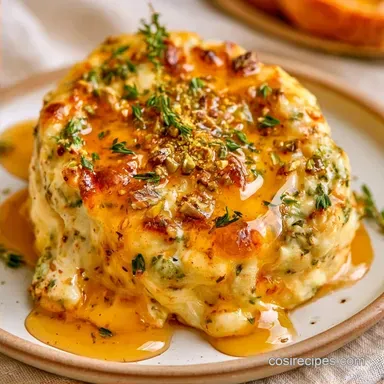 Baked Boursin Appetizer with Honey: 25 Min