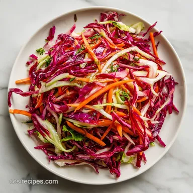 BBQ Side Dish with Coleslaw: Creamy Recipe Card