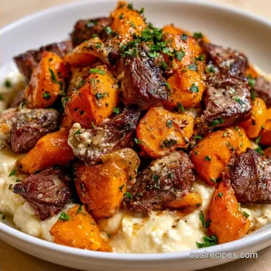 Beef Sweet Potato Bowl in 30 Minutes
