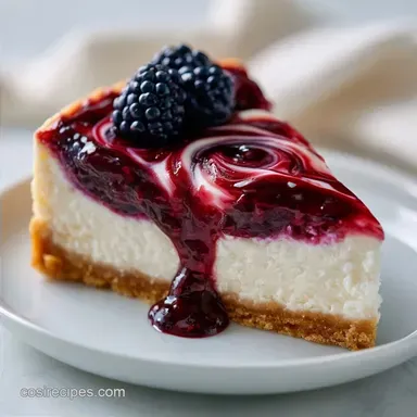 Blackberry Cheesecake Bars: Creamy