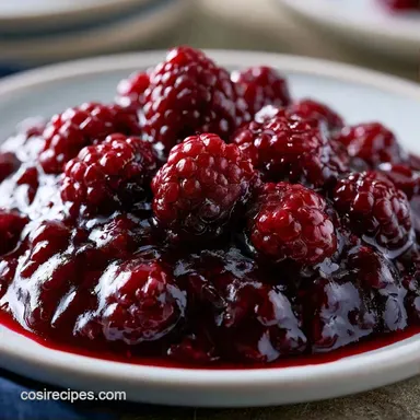 Blackberry Compote in 15 Minutes Recipe Card