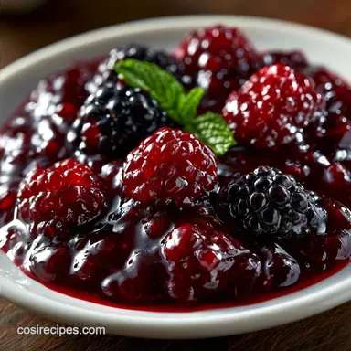 Blackberry Compote in 15 Minutes