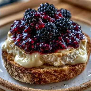 Blackberry Grilled Cheese in 25 Minutes