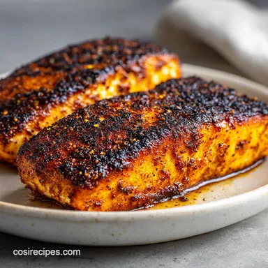 Blackened Mahi Mahi Recipe for 4 Servings