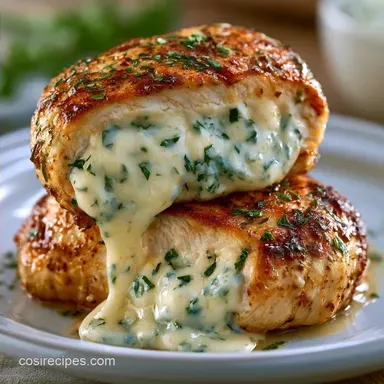Boursin Stuffed Chicken for 4 Servings