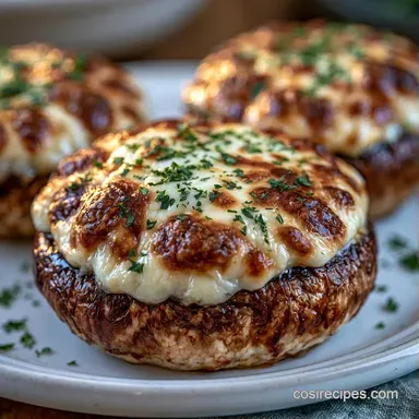 Boursin Stuffed Mushrooms: Party-Ready Recipe Card