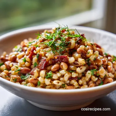 Classic Hoppin John Recipe for 8 Servings