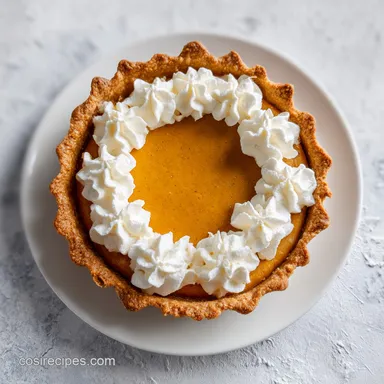 Libby's Pumpkin Pie Recipe: Silky Custard for 8 Servings Recipe Card