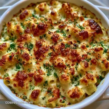 Boursin Baked Ziti in 30 Minutes Recipe Card