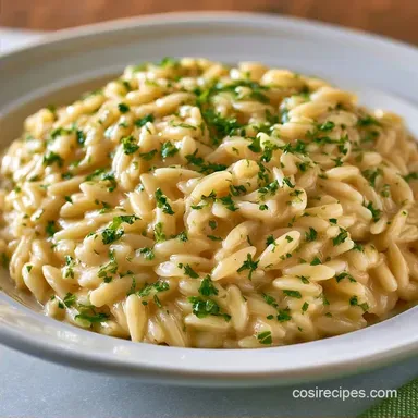 Boursin Orzo Bake in 35 Minutes