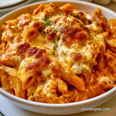 Creamy Pumpkin Pasta Bake in 40 Minutes