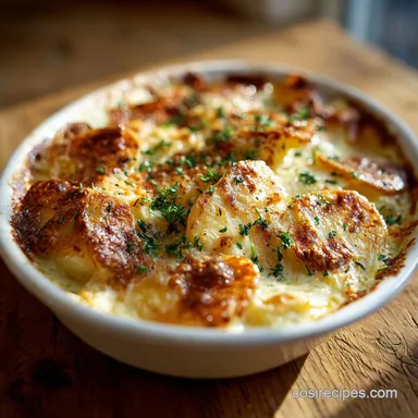 Scalloped Potatoes: Baked with Yukon Gold