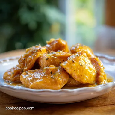 Crock Pot Tuscan Garlic Chicken for 4