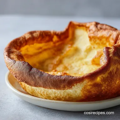Dutch Baby Pancake Recipe for 4 Servings Recipe Card