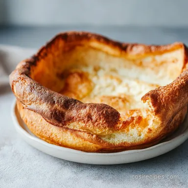 Dutch Baby Pancake Recipe for 4 Servings