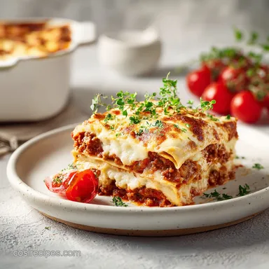 Baked Ravioli with Meat Sauce in 50 Mins