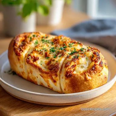 Baked Stromboli Recipe for 6 Servings with Provolone and Mozzarella