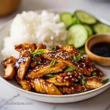 Hibachi Chicken Recipe at Home for 4 Servings