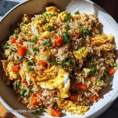 Easy Hibachi Fried Rice Recipe in 20 Minutes Recipe Card