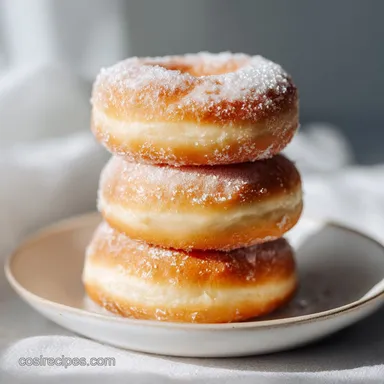 Yeast Doughnuts Recipe for 13 Servings Recipe Card