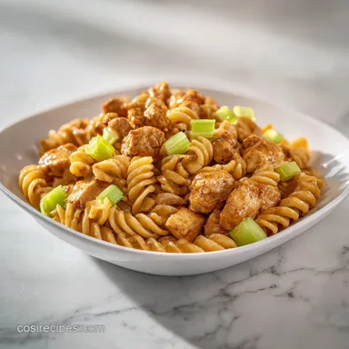 Healthy Chicken Pasta Salad in 25 Minutes Recipe Card