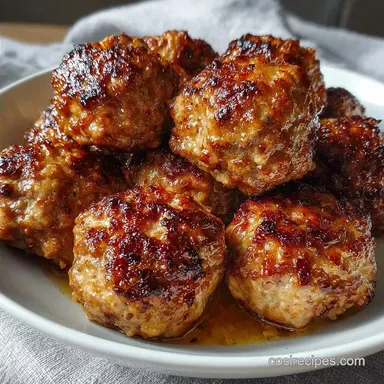 Beef Meatballs with Parmesan