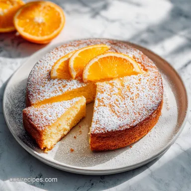 Homemade Orange Cake: Moist Citrus Cake in 65 Minutes