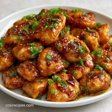 Honey Garlic Chicken Skillet: Pan-Seared Recipe Card