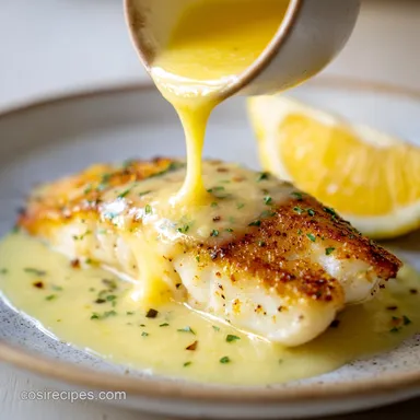 Lemon Butter Sauce for Fish in 10 Minutes