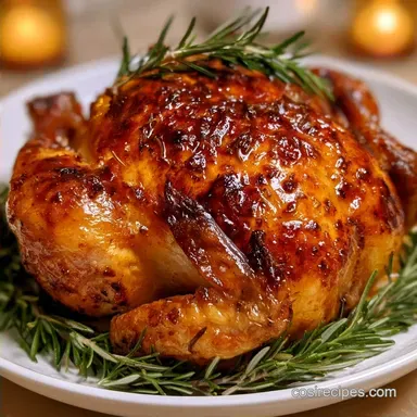 Lemon Herb Roasted Chicken with Garlic