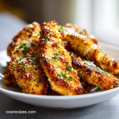 Baked Chicken Tenders with Parmesan in 25 Minutes
