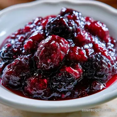 Blackberry Jam with Low-Sugar Pectin Recipe Card