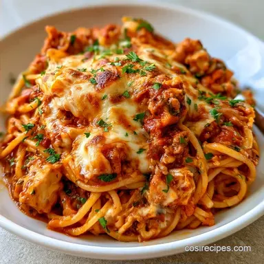 Spaghetti Pasta Bake in 45 Minutes