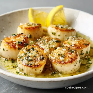 Pan Seared Scallops in 15 Minutes: Tender Recipe Card