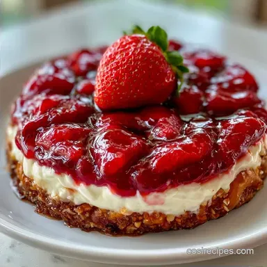 Paula Deen Strawberry Pretzel Salad