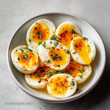 Perfect Hard Boiled Eggs in 14 Minutes Recipe Card
