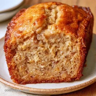 Peruvian Banana Bread for 8 Servings Recipe Card